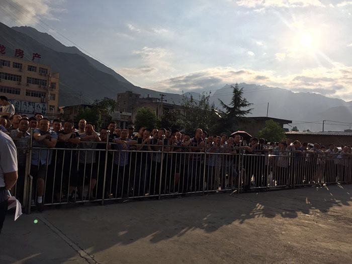 2017年8月份高技工、中技工的考試現(xiàn)場(chǎng)