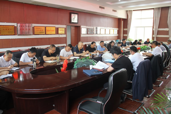 隴運集團公司召開黨委理論學習中心組集中學習暨黨委(擴大)會議